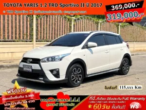 TOYOTA YARIS 1.2 TRD Sportivo II ปี 2017